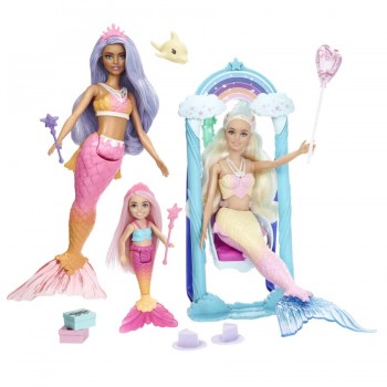 Set Barbie, Mermaid...