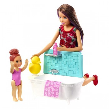 Set Barbie: Papusa cu...