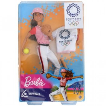 Papusa Barbie Softball...